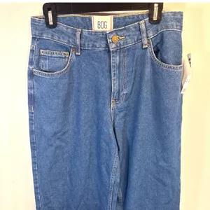 BDG‎ Urban Outfitters Womens High Rise Wide Leg Jeans Medium Wash Blue Size 28 thumbnail 4