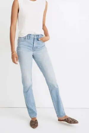 Madewell Light Wash The‎ Perfect Vintage Full Length Jeans thumbnail 1