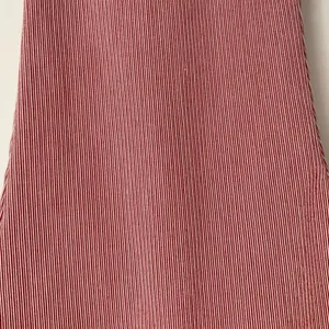 Old Navy Stretch Cropped Red & White Striped High-Waisted Pants Size 12 thumbnail 3
