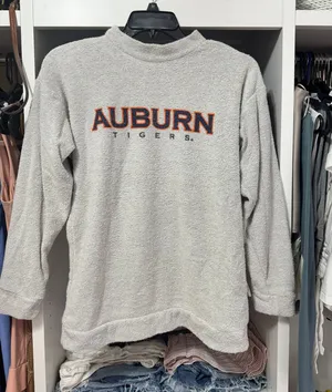 Auburn Mock Neck Gray Size M thumbnail 1
