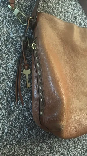 Fossil Brown Leather Bag thumbnail 6