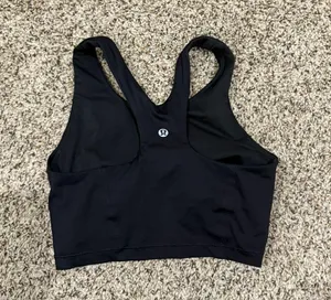 Lululemon black sports bra thumbnail 4