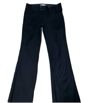 Black Flared banana republic stretchy Pants thumbnail 1