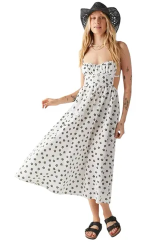 For Love and Lemons Brenda Floral Midi Daisy Dress Size Medium NWT thumbnail 1