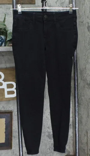 American Eagle Outfitters Denim Stretch Jegging 1678ff69ed1c3c Black 4 Short thumbnail 1