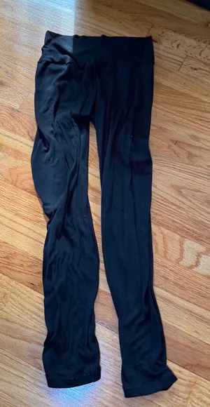 OFFLINE by Aerie Real Me Leggings Black Medium Crossover High Rise Athleisure thumbnail 1