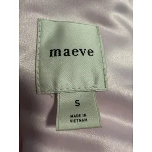 Maeve Anthropologie Baby Doll Pink Satin Floral Dress Spring Summer thumbnail 6