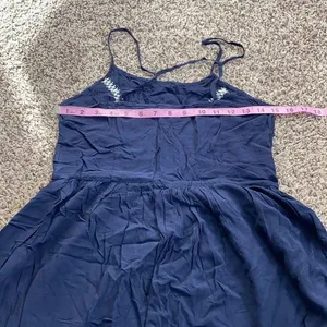 5/$30 🎈 Rue21 women’s small navy blue anchor‎ dress thumbnail 5