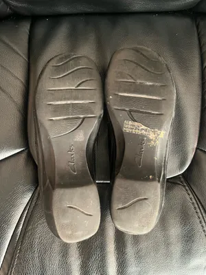 Clark’s black leather shoes thumbnail 3