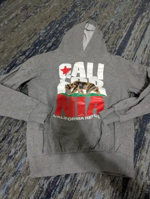 California Republic Gray Sweatshirt Size Small Red thumbnail 1