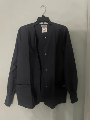 Gray scrub jacket Size M thumbnail 1