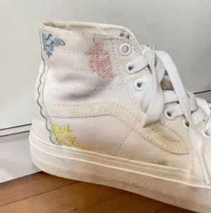 Vans Limited Edition Embroidered High Top Sneakers thumbnail 3