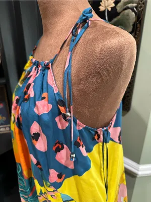 Monsoon Tropical Boho Floral Tank Top – Size Medium (NWT) thumbnail 6