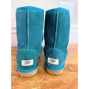 RARE UGG Australia Classic Tall 5815 Pacific Teal Turquoise Sheepskin Boots 5 thumbnail 2