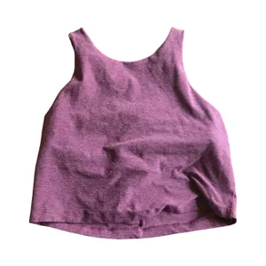 Beyond Yoga Purple‎ Spacedye Racerback Cropped Tank Size: L thumbnail 1