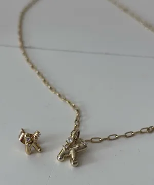 Kendra Scott Necklace AND earring thumbnail 1