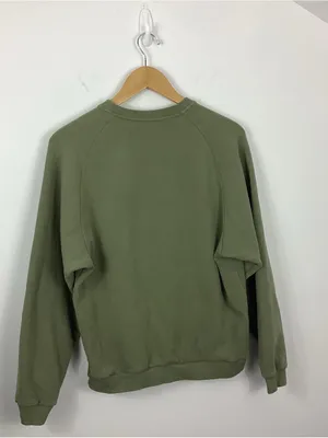 P'Tula The Crewneck Sweatshirt Size Small Green thumbnail 3