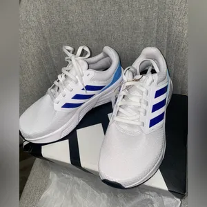 Adidas Galaxy 6 M White and Blue Athletic Sneakers thumbnail 2