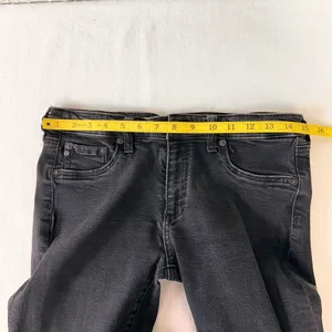 AG Adriano Goldschmied Women's Jeans Size 31 Black Denim Stretch skinny Pants thumbnail 11