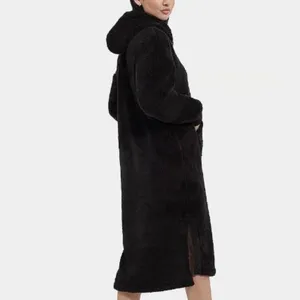 UGG Winola Full Body Hoodie in Black Women’s Size Medium Large thumbnail 3