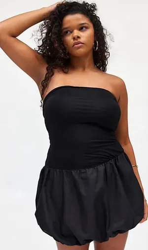 Urban Outfitters Black Bubble Dress Sz Medium NWT thumbnail 1