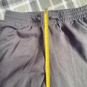 Adidas black joggers with white logo detail. size‎ M thumbnail 7