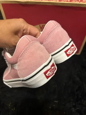 VANS old skool pink suede lace up low top shoes sneakers women’s 8 new thumbnail 3