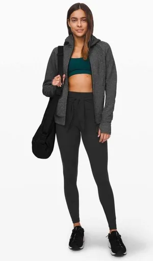 Lululemon Align Pant 28" Wrap Waist Black High Waisted Leggings Pants Size 4 thumbnail 3