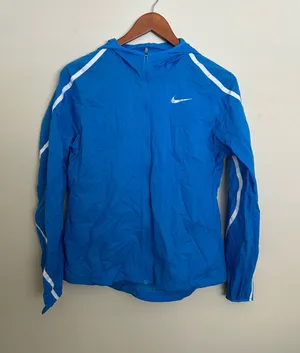 Nike full zip up running jacket  thumbnail 1