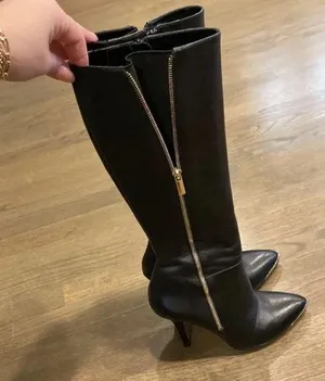 Saks Fifth Avenue New Leather Boots thumbnail 1