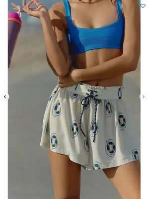 Anthropologie Celandine Skirty Surf Shorts thumbnail 4
