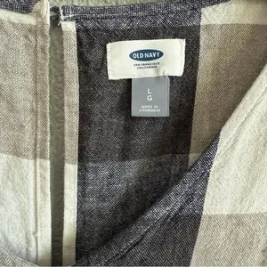 Old‎ Navy Linen Blend Romper Size Large thumbnail 4