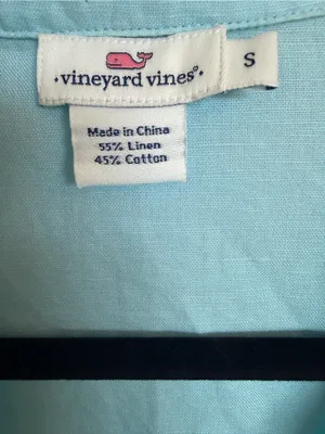 Vineyard Vines Linen Cotton Blend Tunic Small thumbnail 2