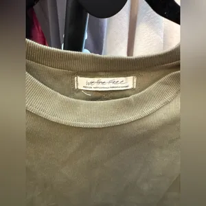 NWOT Free People We The Free Kate Tank - willow green - medium thumbnail 9