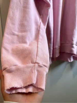 I.S.M.B.S‎ Pink 'love' Embroidered Crewneck Sweatshirt Size L thumbnail 4