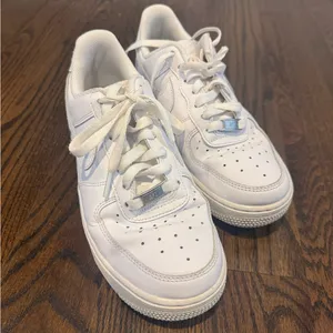 Nike White  Air Force Athletic Shoes thumbnail 2