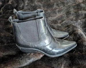 Sam Edelman Winona Western Ankle Rain Bootie Bootie shoes 9 thumbnail 1