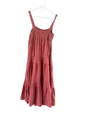 Women's J.Crew Red Maxi Dress Size M Size M thumbnail 4