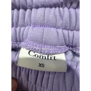 Comfrt Women Pastel Edit Collection Lavender Hoodie Set Sz XS Jogger Sweatpants thumbnail 7