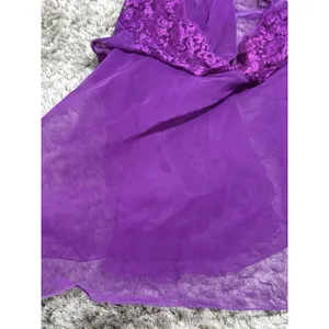 Victoria’s Secret Gold Label Vintage Purple Babydoll Nightie Women’s Size M 90s thumbnail 11