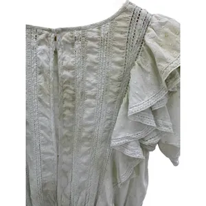 LoveShackFancy Natasha‎ Heritage Mini Dress L Cottagecore Boho Cowgirl Romantic thumbnail 6