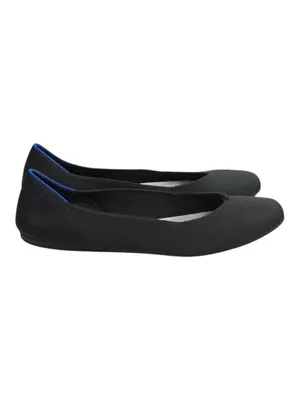 Rothy’s ⍟ The Flat Ballerina Ballet Slipper ⍟ Black Solid ⍟ 11.5M ⍟ Sustain Knit thumbnail 3