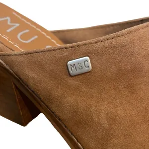 Musse & Cloud Women's‎ Suede Slip-on/Mules Tan Size 37 (6.5) thumbnail 4