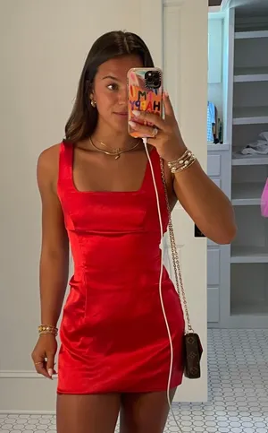 Princess Polly Red Dress thumbnail 1