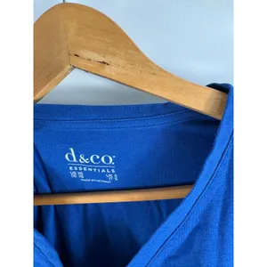 Denim & Co Essentials V Neck Tshirt Size XS thumbnail 2