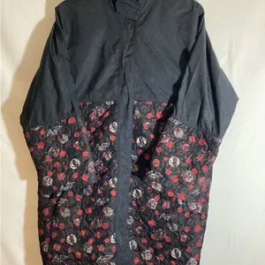LA Blend Jacket‎ Quilted Goth Vintage Women’s Medium Black thumbnail 1