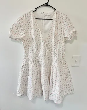 Peppermayo Floral Tie Front Dress- Size 14 thumbnail 1