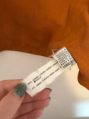 Zara Ribbed V-Neck Tank Top thumbnail 3