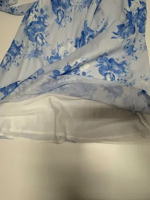 Princess Polly Hamri Maxi Dress‎ White & Blue Floral - Size 4 - NEW With Tags. thumbnail 14