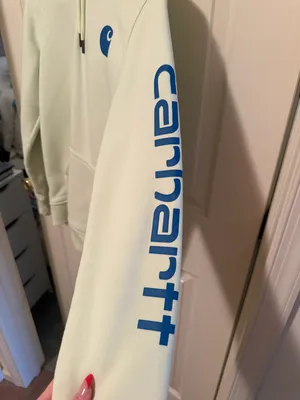 Carhartt Lime Green Hoodie thumbnail 3
